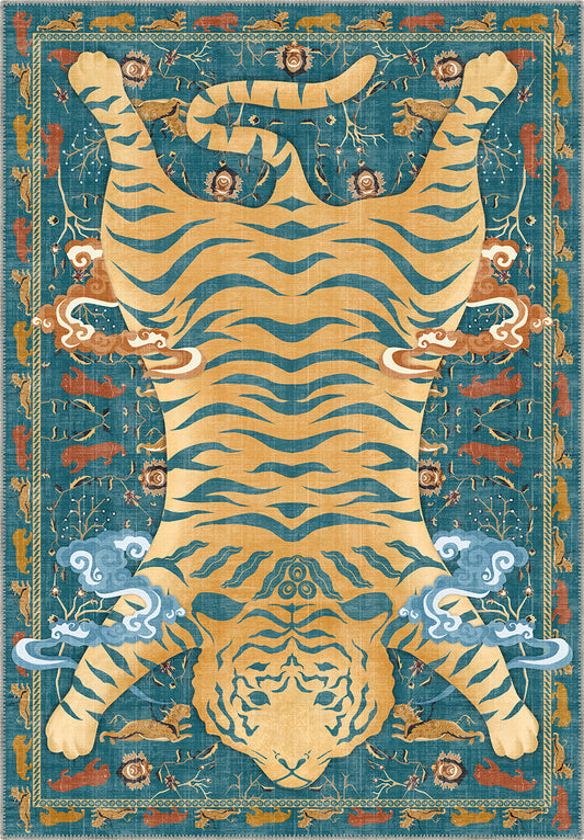 Tashi Tibetan Tiger Asiatic Rug
