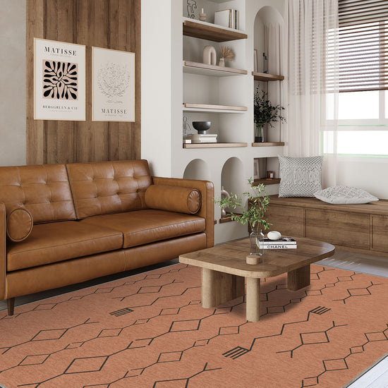 Berber rug for living room.