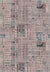 Nora Abstract Washable Pink Rug