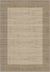 Savannah Bordered Brown Rug