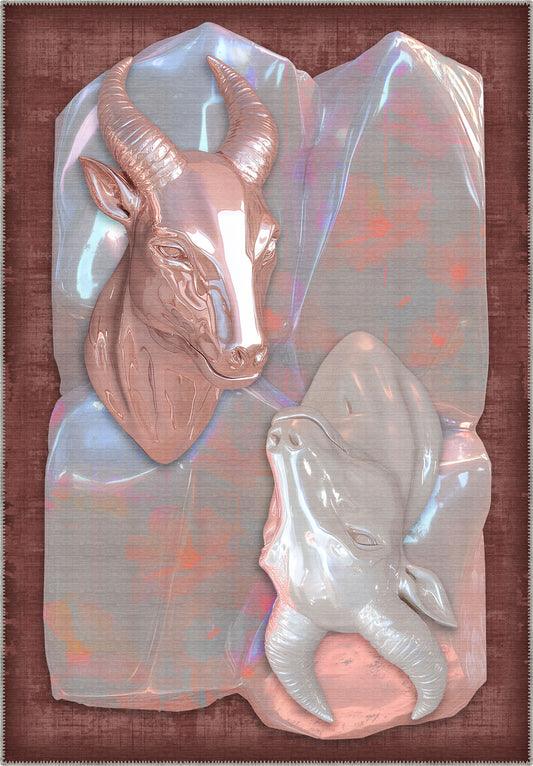 Duality Surrealist 3D Rug