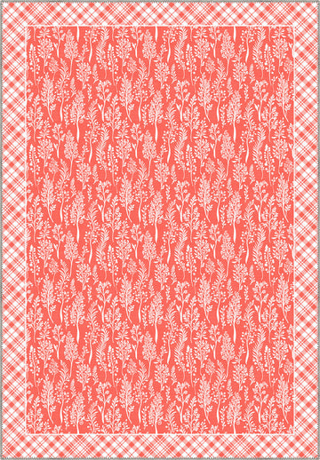 Alder Floral Coral Rug