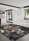 Nyra Animal Print Washable Rug