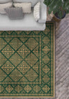 Rhean Green Celtic Rug