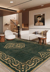 Sorin Green Celtic Rug