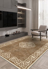 Sorin Warm Beige Rustic Rug