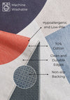 Marina Light Blue Coastal Rug