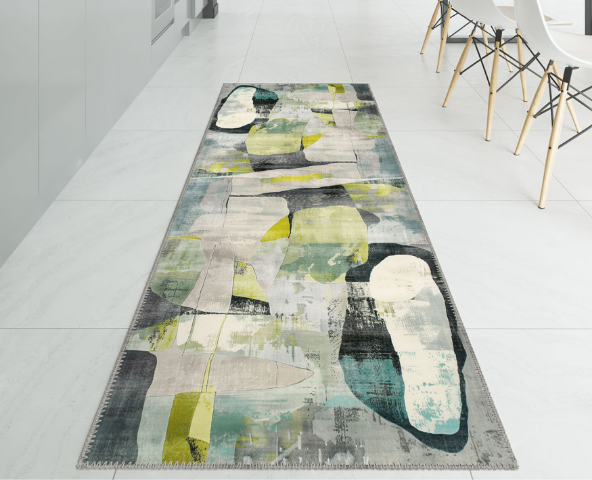 Runner rugs are great for kitchen use