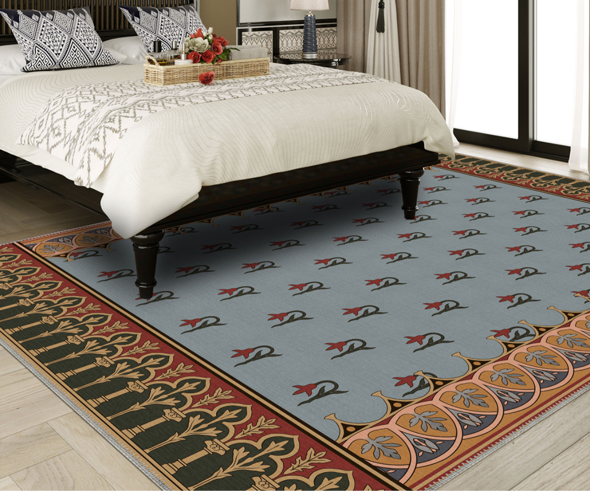 240x340 rugs are great for bedrooms and living rooms.