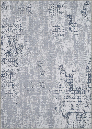 Ianthe Grey Abstract Rug