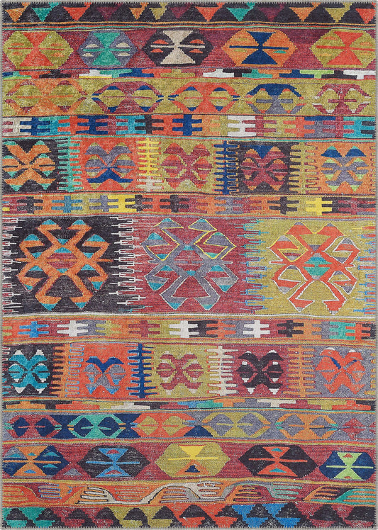 Desmond Colourful Boho Rug