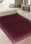 Madison Washable Burgundy Rug