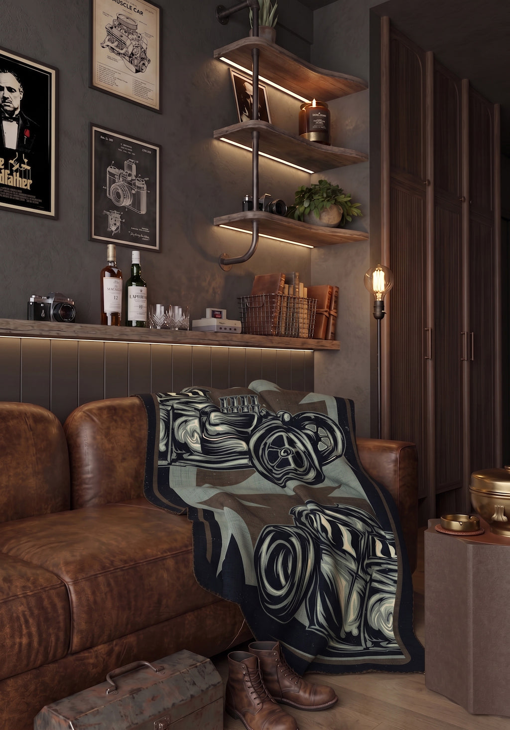 Vintage Car Blanket