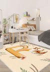 Tiny Squirrel Personalised Kids Rug