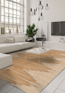 Syralla Brown Washable Rug