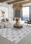 Addison Modern Silver Rug