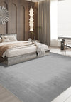 Olivia Grey Bordered Rug