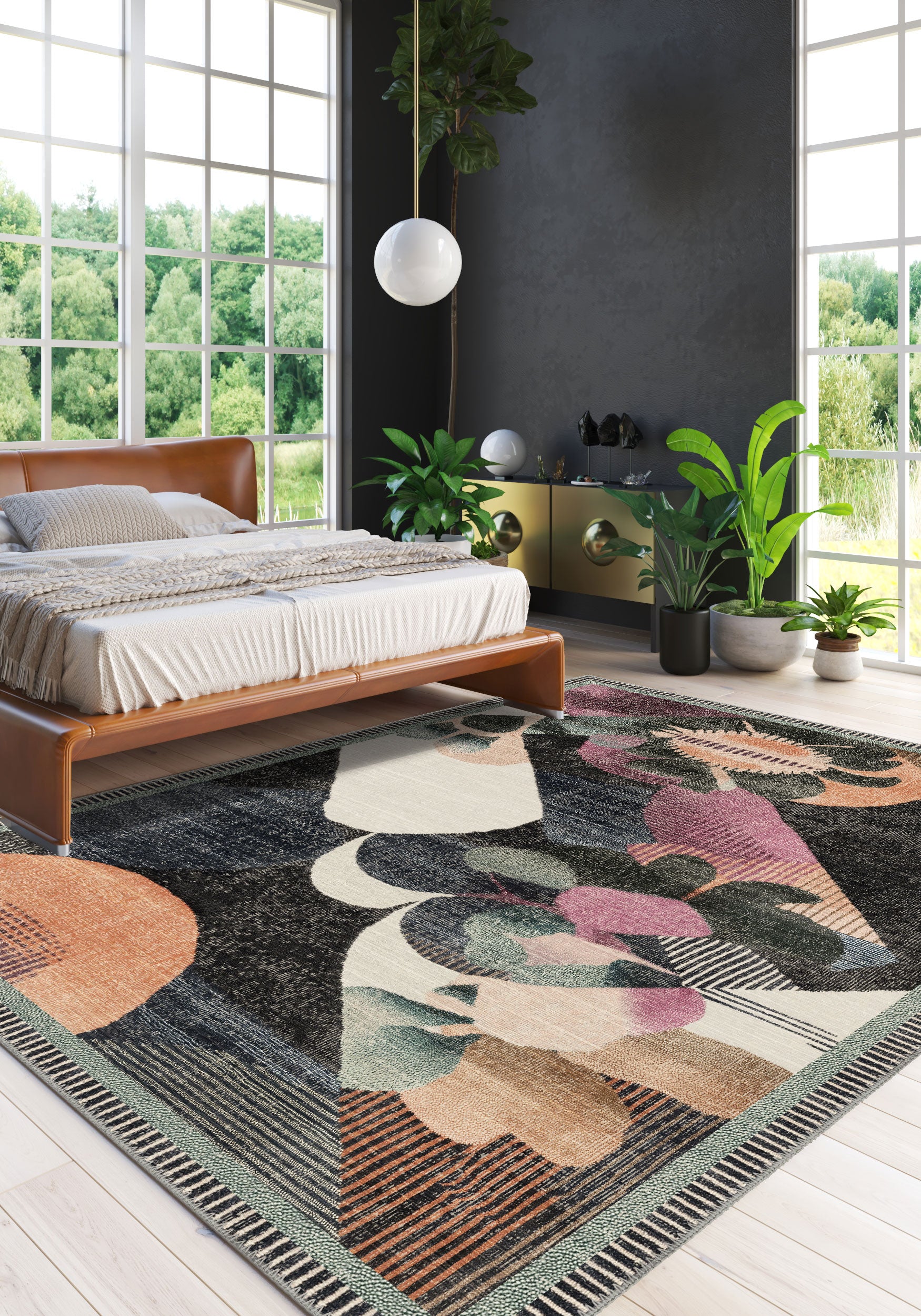 Chloe Colourful Vintage Rug | Rugette