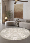 Samuel Cream Medallion Rug