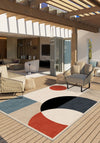 Zyros Colourful Geometric Rug