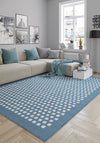 Thalia Washable Teal Rug