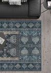 Andrew Teal Vintage Rug