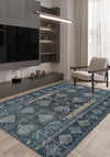 Andrew Teal Vintage Rug