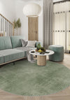 Oliver Modern Sage Green Rug