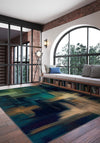 Kasen Abstract Colourful Washable Rug