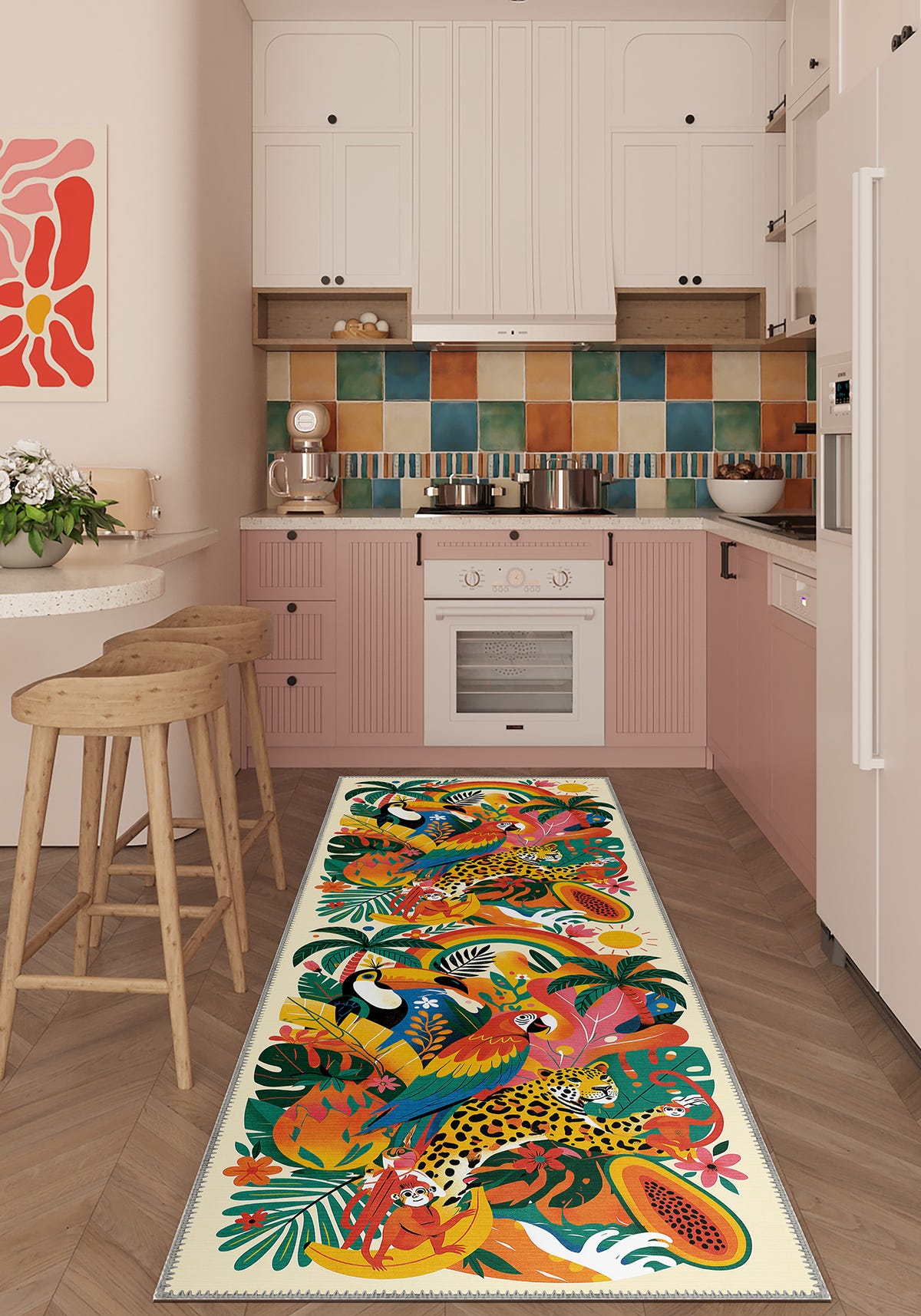 Amazonia Brazilian Tropical Rug