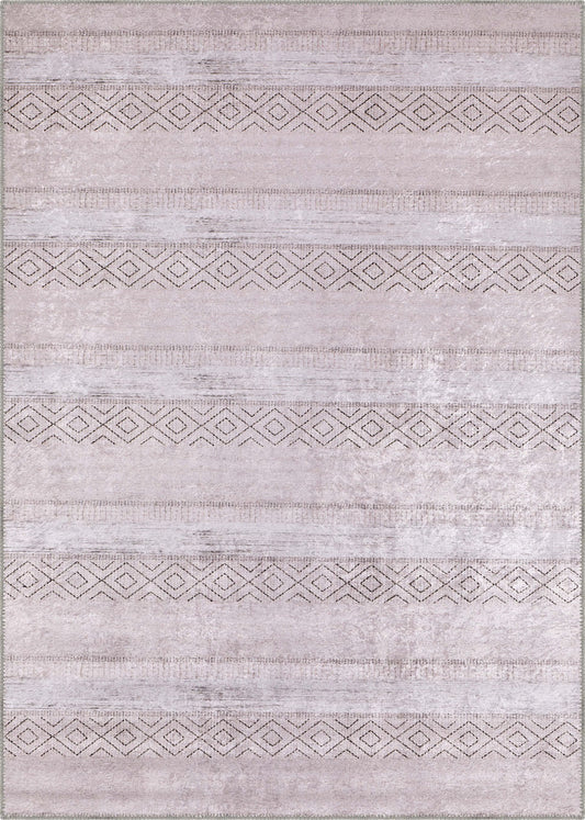 Berylle Light Pink Striped Rug