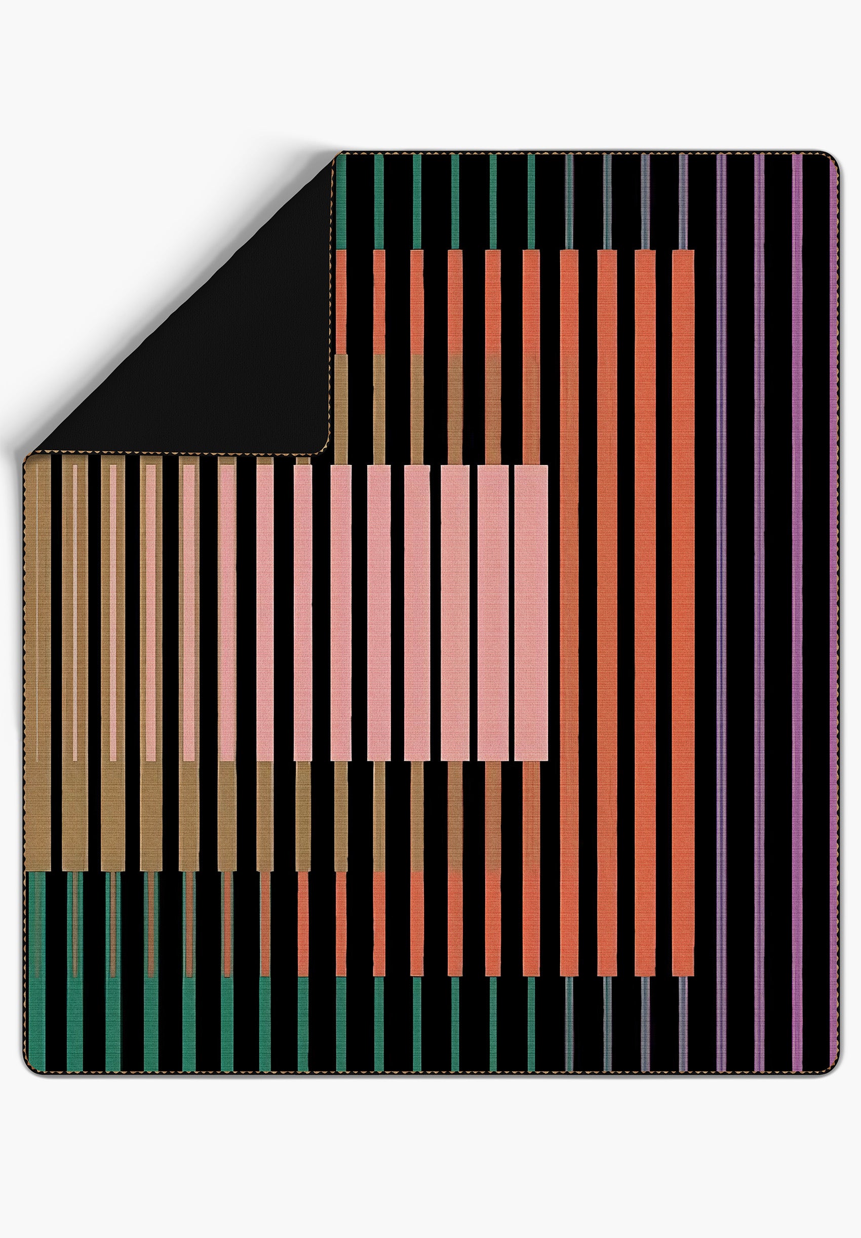 Rowena Multi Coloured Throw Blanket
