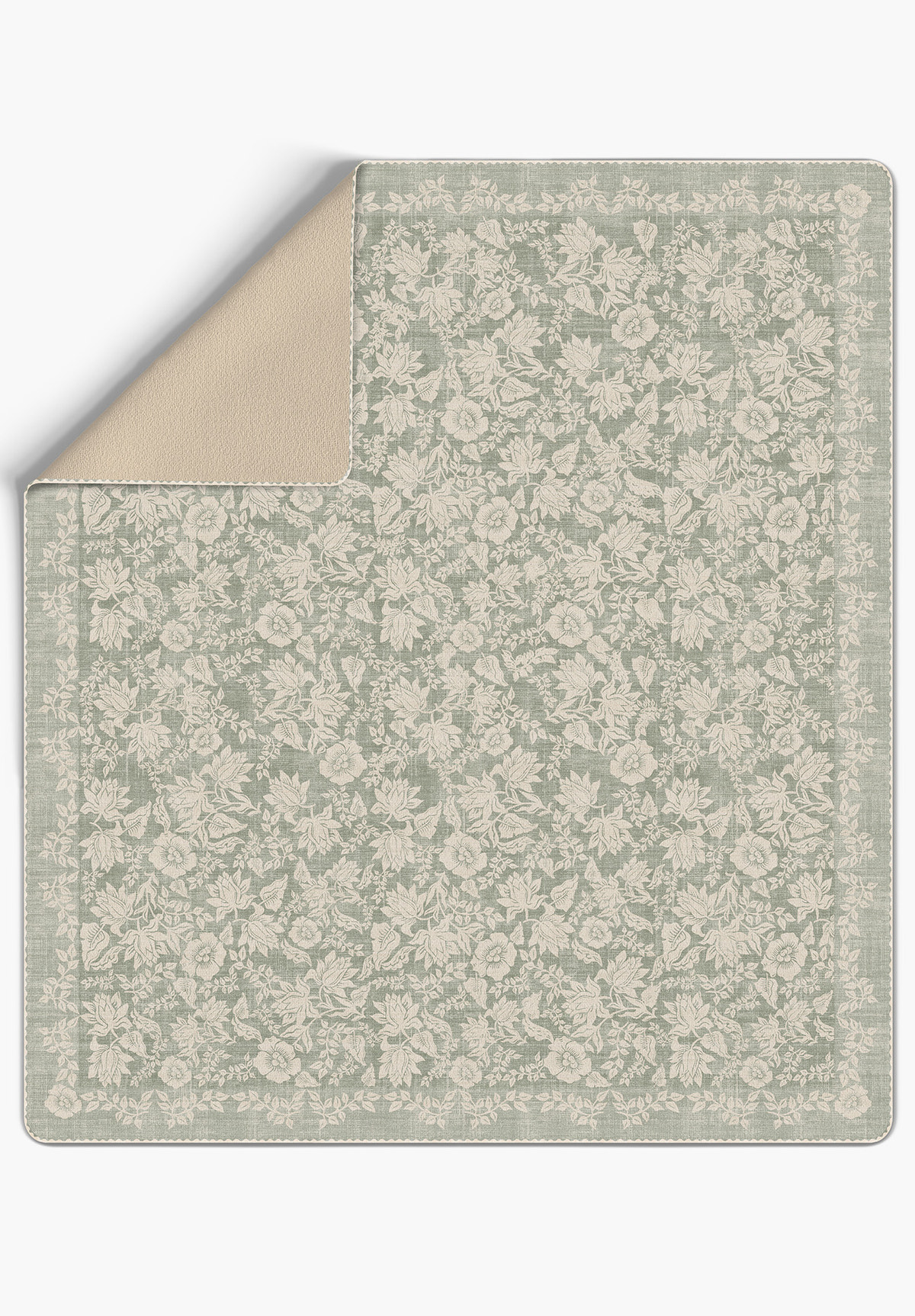 Minora Sage Green Blanket