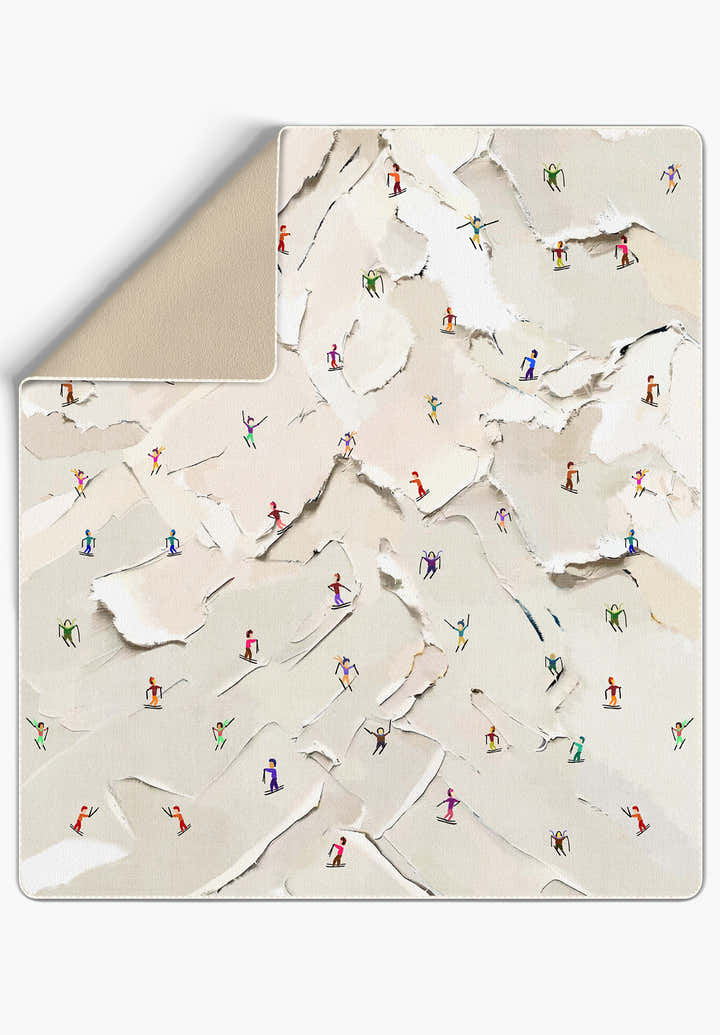 Nico Ski Slopes Winter Blanket
