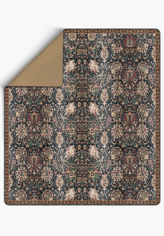 Artemis Teal Blanket Bedspread