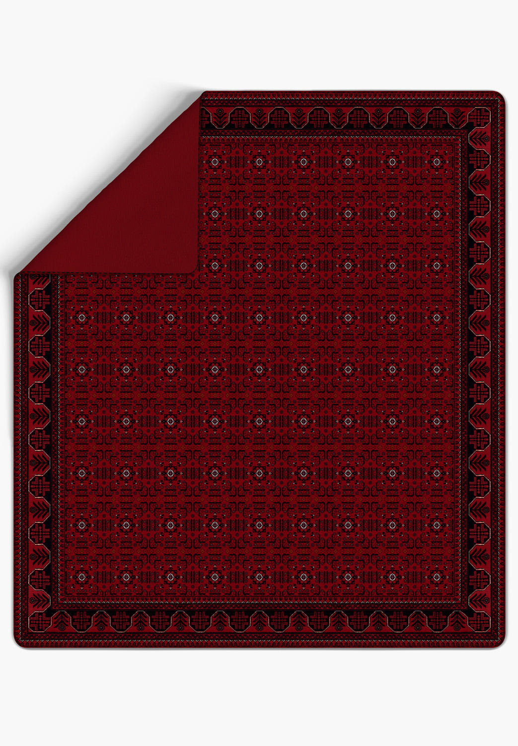 Anya Red Winter Blanket