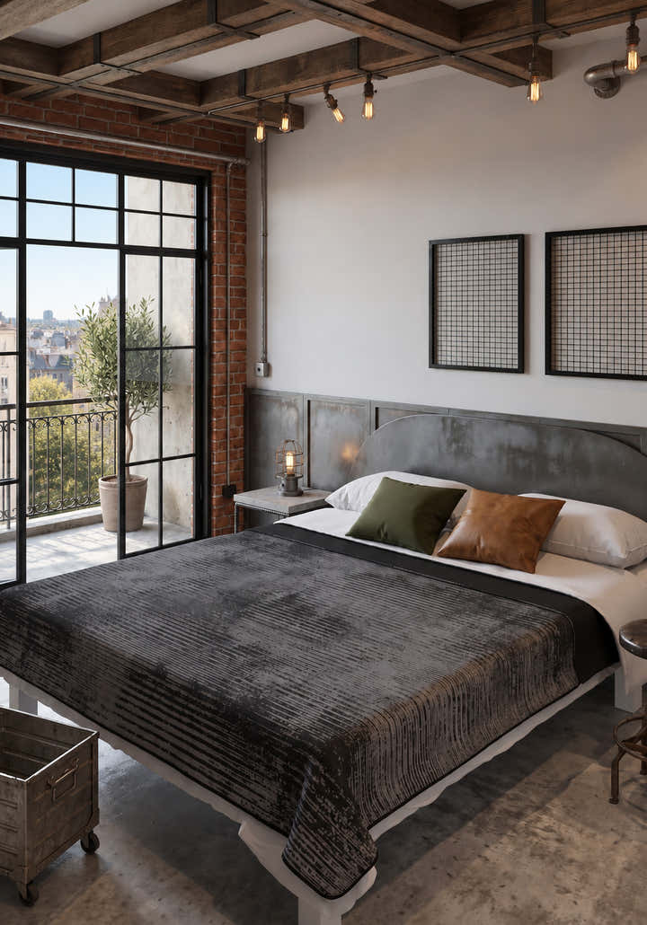 Oliver Charcoal Gray Blanket