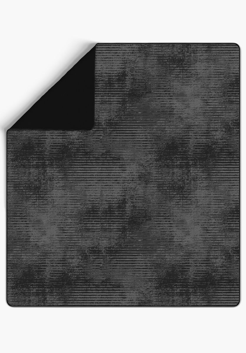 Oliver Charcoal Gray Blanket