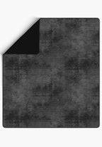 Oliver Charcoal Gray Blanket