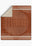 Nathan Geometric Cinnamon Blanket