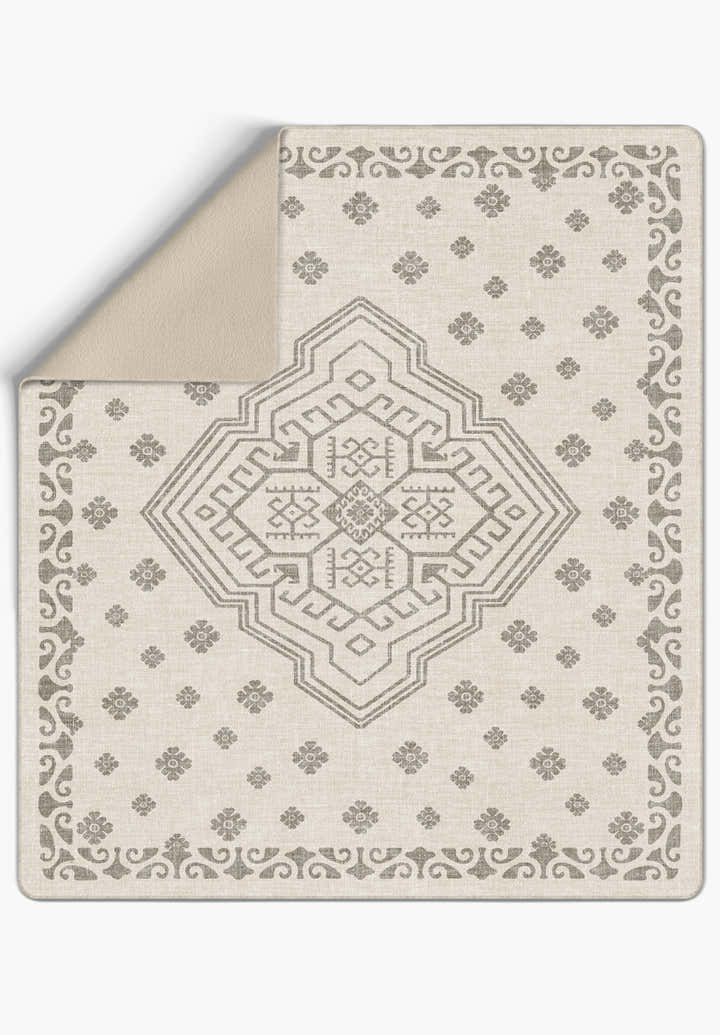 Selma Cream Boho Blanket
