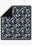 Zinnia Gray Blue Leaf Blanket