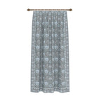Zachary Blue Gray Curtain