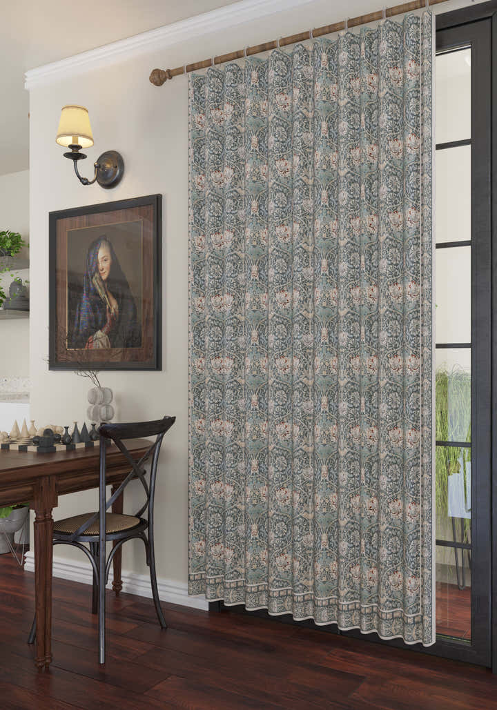 Zachary Green Vintage Curtain