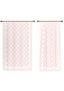 Berylle Geometric Pink Curtain