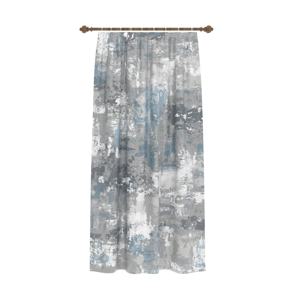 Matthew Blue Gray Curtain