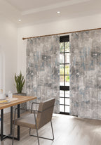 Matthew Blue Gray Curtain