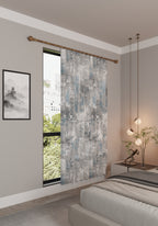 Matthew Blue Gray Curtain