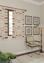 Azra Beige Southwestern Curtain