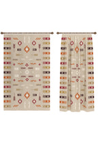 Azra Beige Southwestern Curtain